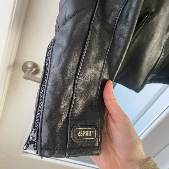 Vintage leather jacket - Picture 6 of 6